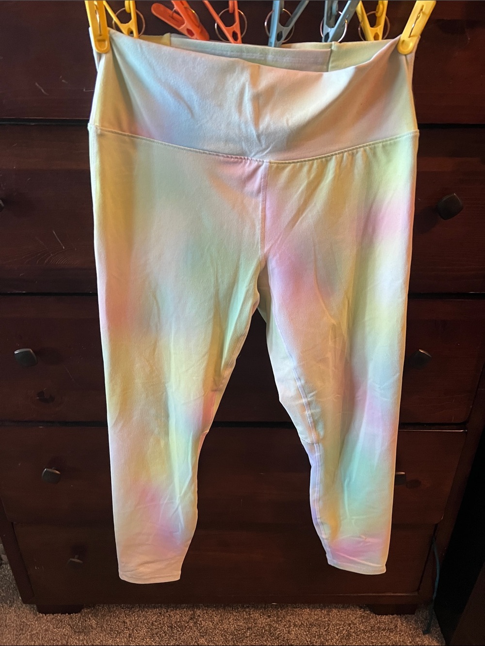 Fabletics Pastel Tie-Dye High-Rise Leggings